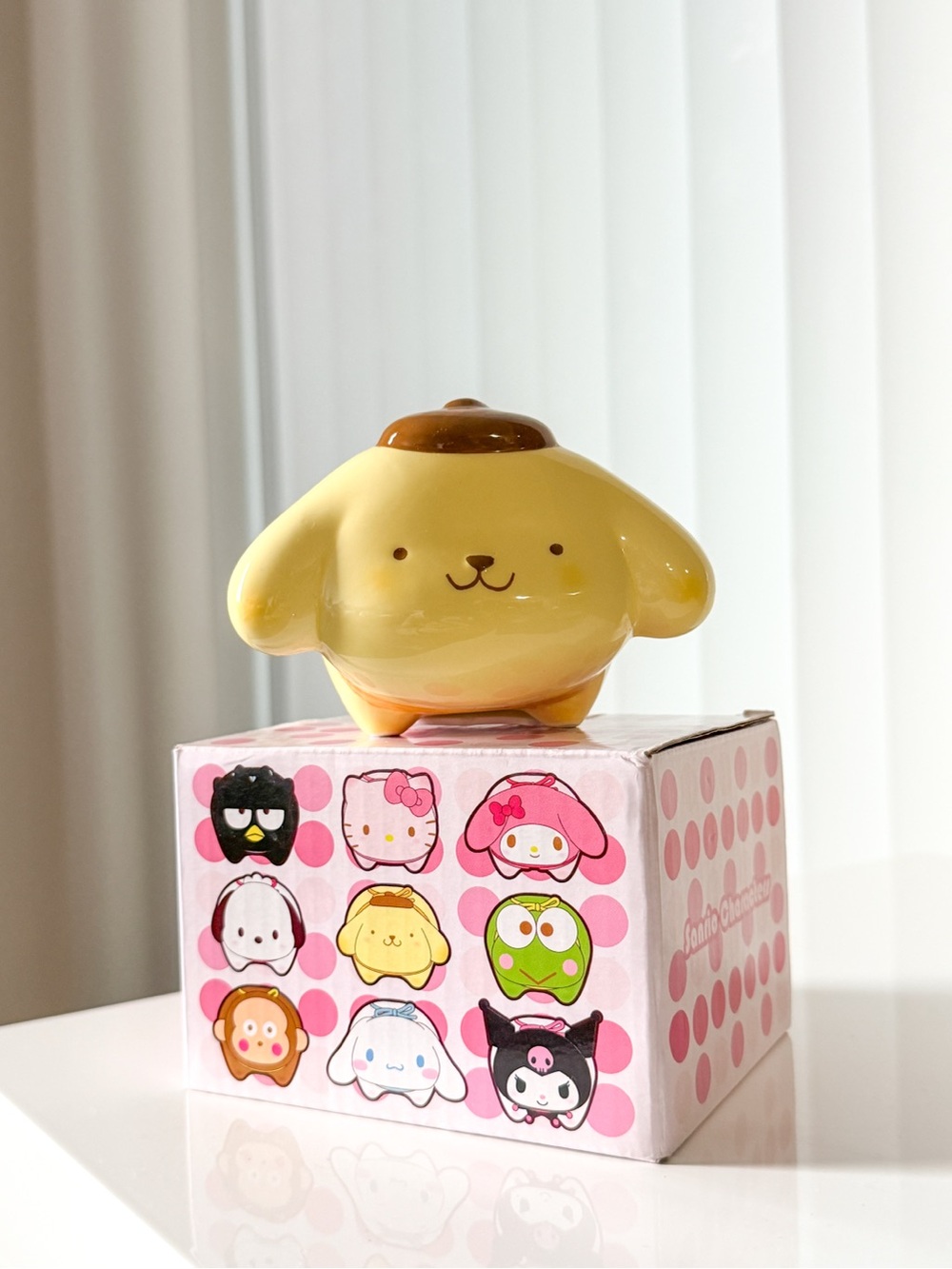 Sanrio Pompompurin Ceramic Small Piggy Bank